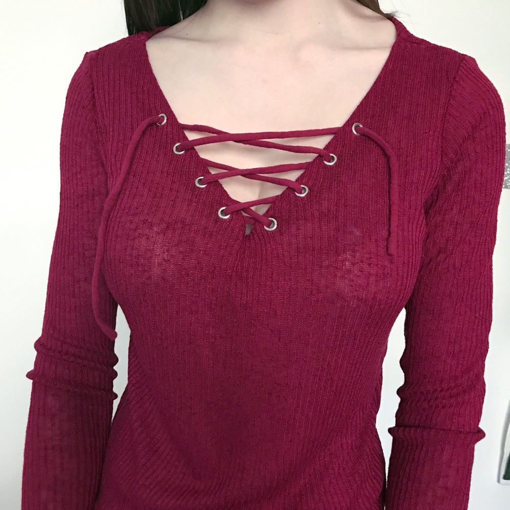 lace up top ❣️